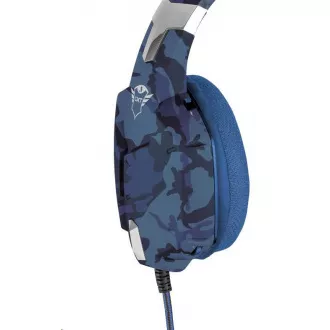 Trust GXT 322B Carus gaming slušalice za PS4 i PS5 - camo plava