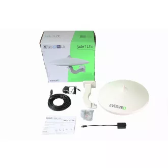 EVOLVEO Jade 1, aktivna vanjska antena FM/DAB+/DVB-T2, LTE filter, 4G, 5G