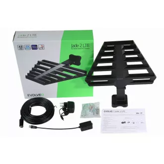 EVOLVEO Jade 2, aktivna vanjska DVB-T2 antena, LTE filter, 4G, 5G
