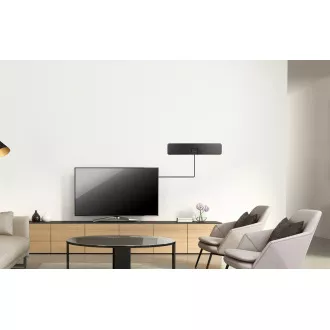 EVOLVEO Xany 2B, 230/5V, aktivna sobna antena FM/DAB+/DVB-T2, LTE filter, 4G, 5G