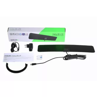 EVOLVEO Xany 2B, 230/5V, aktivna sobna antena FM/DAB+/DVB-T2, LTE filter, 4G, 5G