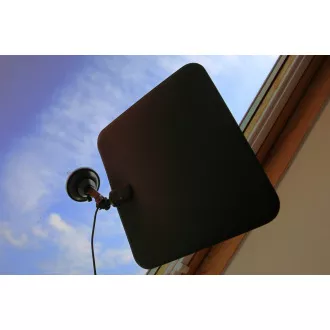 EVOLVEO Xany 2C LTE 230/5V, aktivna sobna antena FM/DAB+/DVB-T/T2, LTE filter