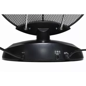 EVOLVEO Xany 4, 230/12V, aktivna sobna antena FM/DAB+/DVB-T2, LTE filter, 4G, 5G