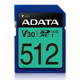 ADATA SDXC kartica 512 GB Premier Pro UHS-I U3 Class 10 (R: 95 / W: 60 MB / s)