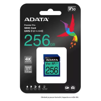 ADATA SDXC kartica 512 GB Premier Pro UHS-I U3 Class 10 (R: 95 / W: 60 MB / s)