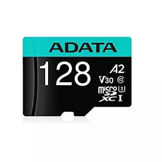 ADATA MicroSDXC kartica 128 GB Premier Pro UHS-I V30S (P: 100 / W: 80 MB / s) + SD adapter