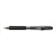 Kemijska olovka Pentel BK437 0.5mm crno tijelo prozirno