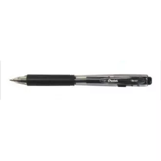 Kemijska olovka Pentel BK437 0.5mm crno tijelo prozirno Kemijska olovka Pentel BK437 0.5mm crno tijelo prozirno