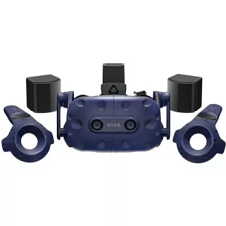 HTC Vive Pro slušalice za virtualnu stvarnost (komplet), plave (VR naočale, Motino senzori, kontroler, ugrađeni audio) HTC Vive Pro slušalice za virtualnu stvarnost (komplet), plave (VR naočale, Motino senzori, kontroler, ugrađeni audio)