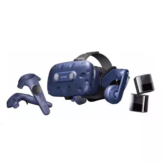 HTC Vive Pro slušalice za virtualnu stvarnost (komplet), plave (VR naočale, Motino senzori, kontroler, ugrađeni audio) HTC Vive Pro slušalice za virtualnu stvarnost (komplet), plave (VR naočale, Motino senzori, kontroler, ugrađeni audio)