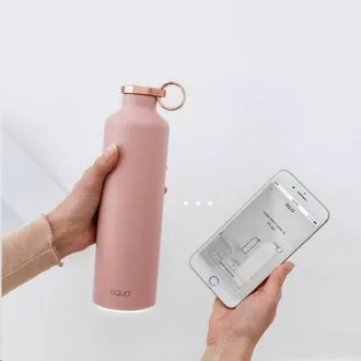 Equa Smart - pametna boca, čelik, mramor, Pink Blush Equa Smart - pametna boca, čelik, mramor, Pink Blush