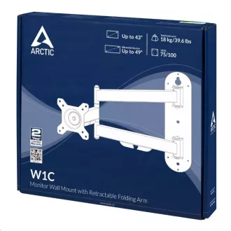 ARCTIC zidni nosač za W1C monitor - raspakiran - Raspakiran