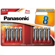 PANASONIC alkalne baterije Pro Power LR6PPG/8BW AA 1.5V (Blister 8 kom.)
