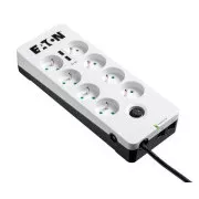 Eaton Protection Box 8 Tel @ USB FR, zaštita od prenapona, 8 utičnica, 2x USB punjač, 1m