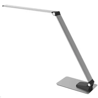 Solight LED stolna lampa s prigušivanjem, 11W, promjena kromatičnosti, brušeni aluminij, srebrna