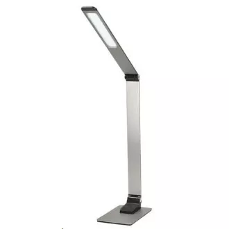 Solight LED stolna lampa s prigušivanjem, 11W, promjena kromatičnosti, brušeni aluminij, srebrna