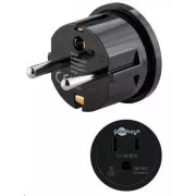 Goobay Travel adapter SAD / Japan za uređaje i punjače s europskim utikačem