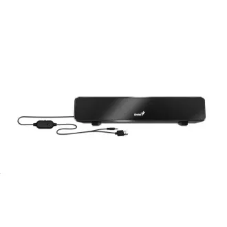 GENIUS zvučnik USB SoundBar 100 / žičani / 6W / USB / 3, 5" utičnica / crni GENIUS zvučnik USB SoundBar 100 / žičani / 6W / USB / 3, 5" utičnica / crni