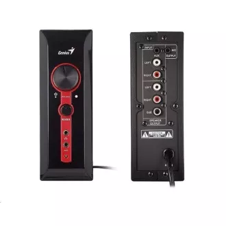 GENIUS repro GX GAMING SW-G2.1 1250 Ver. II / 2.1 / 38W / crna GENIUS repro GX GAMING SW-G2.1 1250 Ver. II / 2.1 / 38W / crna