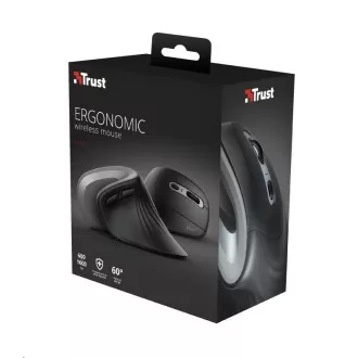 TRUST ergonomski vertikalni miš Verro Wireless Ergonomic Mouse, crni TRUST ergonomski vertikalni miš Verro Wireless Ergonomic Mouse, crni