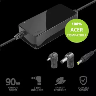 TRUST MAXO adapter za napajanje ACER 90W prijenosnih računala, uklj. terminali TRUST MAXO adapter za napajanje ACER 90W prijenosnih računala, uklj. terminali