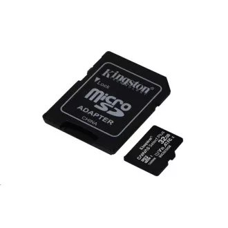 Kingston 32GB micSDHC Canvas Select Plus 100R A1 C10 kartica + SD adapter Kingston 32GB micSDHC Canvas Select Plus 100R A1 C10 kartica + SD adapter