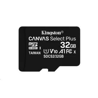 Kingston 32GB micSDHC Canvas Select Plus 100R A1 C10 - 1 kom Kingston 32GB micSDHC Canvas Select Plus 100R A1 C10 - 1 kom