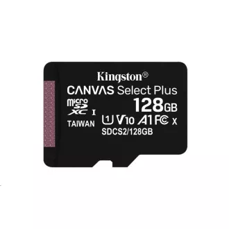Kingston 128 GB micSDXC Canvas Select Plus 100R A1 C10 - 1 kom