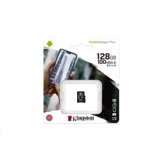 Kingston 128 GB micSDXC Canvas Select Plus 100R A1 C10 - 1 kom