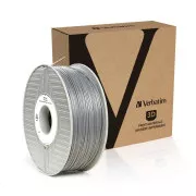 VERBATIM 3D printer Filament PLA 1,75 mm, 335 m, 1 kg srebrno / metalno sivi (55275)