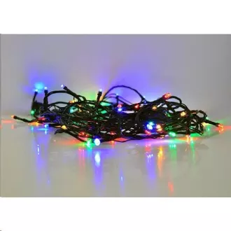Solight LED vanjski božićni lančić, 500 LED dioda, 50m, 5m kabel, 8 funkcija, timer, IP44, više boja