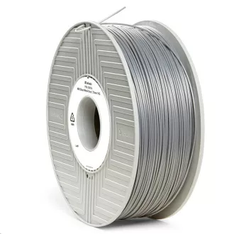 VERBATIM 3D printer filament ABS 1,75 mm, 404 m, 1 kg srebrno / metal siva (STARI PN 55016)