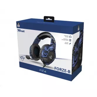 TRUST GXT 488 Forze-B PS4 gaming slušalice - Sony Licencirano - plavo