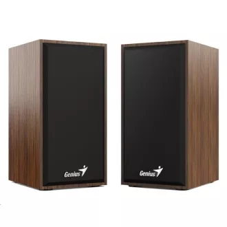 GENIUS zvučnik SP-HF180, 2.0, 6W, drveni, smeđi