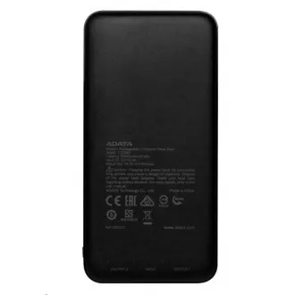 ADATA PowerBank AT10000 - vanjska baterija za mobilni telefon/tablet 10000mAh, crna