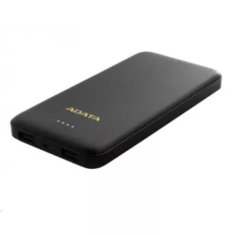 ADATA PowerBank AT10000 - vanjska baterija za mobilni telefon/tablet 10000mAh, crna