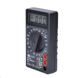 Solight multimetar, max. AC 500V, max. DC 500V / 10A, test dioda, zujalica
