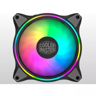 Cooler Master ventilator MasterFan MF120 Halo 3u1, 3x120mm, ARGB, crni