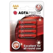 AgfaPhoto cink baterija AAA, blister 4kom