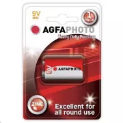AgfaPhoto cink baterija 9V, blister 1kom