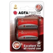 AgfaPhoto cink baterija R20/D, blister 2kom