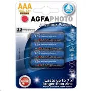 AgfaPhoto Power alkalna baterija LR03 / AAA, blister 4kom