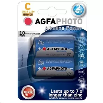 AgfaPhoto Power alkalna baterija LR14 / C, blister 2kom