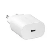 Samsung putni punjač EP-TA800XWE, Quickcharge 25W, USB-C konektor, bijeli