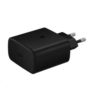 Samsung putni punjač EP-TA845XBE, Quickcharge 45W, USB-C, crni