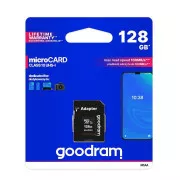 GOODRAM MicroSDXC kartica 128GB M1AA, UHS-I Class 10, U1 + adapter