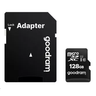GOODRAM MicroSDXC kartica 128GB M1AA, UHS-I Class 10, U1 + adapter