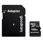GOODRAM microSDXC kartica 256 GB M1AA (R: 100 / W: 10 MB / s), UHS-I Class 10, U1 + adapter