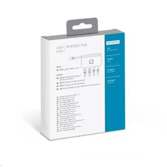 DICOTA USB-C prijenosno čvorište 4-u-1