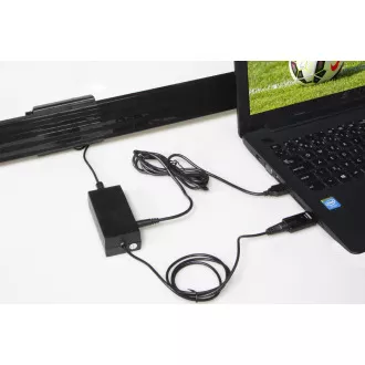 EVOLVEO Xany 5 LTE, 230/5V, aktivna sobna antena DAB+/DVB-T2, LTE filter